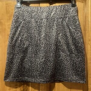 Kate Lord Ladies Small‎ Tennis Golf Pickleball Skort Stretch Pull On Cheetah